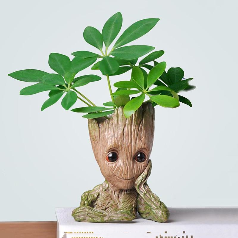 Miniature Model Creative Groot Flower Pot